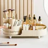 Cosmetische organisator Nieuwe Rotary Dresser Luxe container Borstel Lipstick Storag Holder 360 Cosmetica Organisator Cosmetische doos Q240429