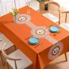 Tafeldoek Het tafelkleed senior gevoel waterdicht en oliebestendig PVC TableCloth_an2853