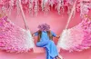 Autres fournitures de fête d'événement décorations créatives personnalisées grandes ailes d'ange rose jolie robe de prise de vue accessoires contactez US6696362