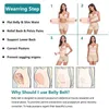 Shapers pour femmes respirant post-partum corset band bandage bandage post-partum shaper enceinte ceinture de taille enceinte