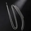 Paski łańcucha talii Stonefans Wekorowany warstwowy łańcuch biżuterii Crystal Rhinestone Y2K dla kobiet przyjęcie modowe seksowne tancerze akcesoria D240430