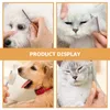 Dog Apparel Pet Hair Comb Daily Use Fur Multi-function Grooming Wear-resistant Metal Dematting For Dogs