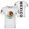 3D EMBLAND MEXICAN FLAG SPIRIT TOTEM MENSE TSHIRT CHANGE CHANGE COMPOSITIONS VOYAGE FEMMES ROUND COUP TOP 240422