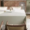 Tableau de table la nappe Ins Light Send of Luxury White White Disposable Wind Rectangle _JES1016