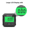 Digital Level Box Prospractor Winkel Finder 90 Grad Level Gauge Gauge -Neigungsmesser mit Magnetbasis -Hintergrundbeleuchtung 240429