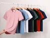 2024 męska koszula polo 7 kolory podstawowe męskie koszule haft logo koszulki france luksusowa marka TEE Wysokiej jakości trend wysokiej jakości TREND TOP TEE Bluza TEES