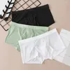 Underpants Männer Eisseide Unterwäsche mittleres Rise hohe Elastizität Slim Fit Shorts Slips Massive Elefantennasen Design Dehnbare Höschen Boxer