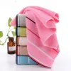 Set 2pcs Cotton Face Towel 34*74cm Adult Soft Terry Absorbent Quick Drying Body Hand Hair Bath Towels Washbasin Facecloth Bathroom