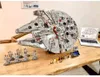 Yeni geldi 75192 Millennium Falcon Yıldız Planı Savaşları Film Model Yapı Taşları Diy Tuğlalar Oyuncaklar 8445pcs Çocuklar için Hediye AA2203176746403