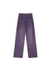 Jeans femininos Vintage Viintage Violet Jeans Cargues Cargo