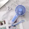 Elektrische fans Mini Portable Fans 3 Gear Handheld USB Oplaadbare ventilator Mini Desktop Air Cooler Outdoor Fan Cooling Travel Hand Fans D240429