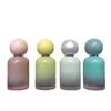 Garrafas de armazenamento 30 ml de spray garrafa de coloração gradiente de cor de ponta de poço de ponta de reabasteça portátil vidro vazio cosmético