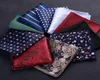 Luxus Männer Polyester Seidentaschentuch Pocket Square Vintage Polka Dot Hankies Hochzeitsfeier Brusttuch 6822892