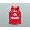 カスタムカイルローリー7 Tijuana Piranhas Basketball Jersey Mexican Expansion TeamすべてのステッチサイズS M L XL XXL 3XL 4XL 5XL 6XL最高品質