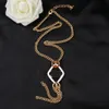C Women Designer Choker Bracelet Cclies Простые подвесные ожерелье медные бренды роскошные бренды