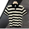 Polos męski mężczyźni Zamknij szyję Podstawowy polo-shirt pullover długie rękaw Top męski zniszczyła Slim Fit Modna Moda ciepła koszula Q31