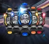 Fashion Coolboss children boys girls sport led digital watch electronic Multifunction Luminous gift party student watches3155956
