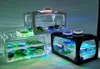Aquariums Desktop Aquarium Tank z lekkim typem baterii małe dostawy 5898354