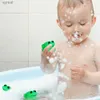 Bath Toys Water Toys for Babies Toddlers Bathing Frog Toys Zabawne Zwierzęta dla dzieci Toddlery bawiące się w wodzie klęczące wzywające do Frogswx