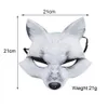 Animal Cosplay Mask Elegant White Gifts EVA Masques Halloween 240430