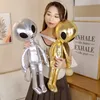 60 cm mode Alien sac à dos pu et extraterrestre en peluche molle en peluche en peluche jouet animal créatif cadeau pour enfants enfants 240424