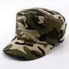 Ball Caps 2024 Summer Fashion Men Baseball Army Camouflage Flat Cap Hats Kobiet Kobiet Men's Outdoor Visor Training Camo