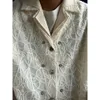 Men's Jackets Kiko Kostadinov22FW Lace Long sleeved Detachable Short sleeved Shirt 2-in-1 Charles Same Style