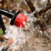 Décorations Jardin automatique Irrigation Système d'arrosage légumes Fleurs Kit d'égouttement Bulle réglable Buse à 8 trou Adaptateur de couplage