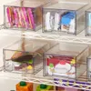 Cosmetische organizer Acryl -opbergdoos kan cosmetische organizer -laden stapelen die worden gebruikt voor badkamer tegenkasten met een capaciteitsboxen Q240429