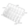 Cosmetic Organizer Large size lipstick stand display shelf makeup box nail polish organizer 24 grid acrylic Q240429