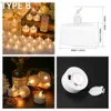 LED Tea Light Flameless Flickering Candles with Remote Control / Auto Timer Electronics Battery Operated Votive Light Home Decor 240416