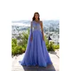 Prom Line Dresses A Lavender One Shoulder Long Beading Appliqued Women Formal Evening Party Pageant Gowns Plus Size ppliqued