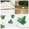 Cordes 32,8 pi 100 verts à LED Greeuts Feuilles de fées lumières de fée 2 pack à énergie solaire pour la cour de patio de jardin