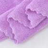 Set di asciugamani in microfibra set di pelo corallo assorbente per nuoto faccia da bagno a mano set di asciugamani da bagno in microfibra