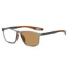 Zonnebrillen retro TR90 frame pochromic leesbril vrouwen mannen trendy presbyopia brillen brillen vintage verkleuring 0 1.0 4.0