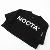 2024 Mäns T-shirts Nocta Functional Draw Kort ärm 100% Cotton T-shirt Vitt utomhus runda nacke Herr- och kvinnors tee-tryckning Leisure Spring Summer New 72