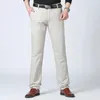 Men de style classique chino léger Business Soft Pantal