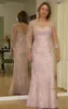 2023 Iluzja sukienek panny młodej Skupa szyi koronkowa aplikacja Tiul Long Rleeves Mother Plus Size Sukienka ślubna 0431