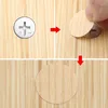 Gift Wrap 54Pcs/Sheet Self Adhesive Decorative Film Furniture Screw Cover Cap Sticker Wood Craft Desk Cabinet Hole Ornament 21mm Accessory