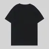 ホットセルメンズブランドデザイナー服有名なTシャツレタープリントラウンドネック半袖黒い白いファッションメン女性Tシャツ