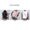 Herentanktops mannen vest heren mock nek spier nachtclub feest polyester regelmatig mager mouwloos t -shirt bodybuilding