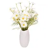 Decoratieve bloemen Silk Artificial Bouquet 5 Kleurrijke doek voor binnenshuis thuisdecoratie