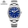 Armbanduhren addies ad2113 Männer Kleid Uhren Sapphire Glass BGW9 Super Luminous 10Bar NH35 Automatische mechanische Uhr Reloj Hombre