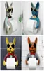 Toilet paper holder dog image toilet hygienic resin tray punching hand paper tray household paper towel rack reel 2012227895810