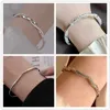 Joyas de moda de cadena Color de oro Corazonamiento de brazaletes de brazaletes para mujeres Regalo de tejido retorcido Barra de arco Pulseras de cristal ajustables