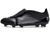 Sapatos de futebol 30 Elite Tongue ft FG 30º aniversário Core Black Solar Red 2024 Boot local loja online