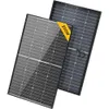 Pannello solare mono -efficienza ad alta efficienza da 200 watts per camper, campeggio, casa, barca - 23% efficienza Modulo monocristallino, caricatore 12v compatibile - soluzione di potenza off -grid