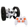 Mini RC Bounce Car Wheels Flexible Roues à grande vitesse Saut à grande vitesse Machine de voiture avec des cadeaux éducatifs électriques LED