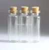 Whole 100 15ml Mason Jar Glass Bottles Vials Jars With Cork Stopper Decorative Corked Tiny Mini Liquid Bottle kitchen supplie6585766