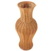 Vaser Rattan Vase Woven Flower Wedding Container Simple Simulation Pot Tall Fake Plant Floor